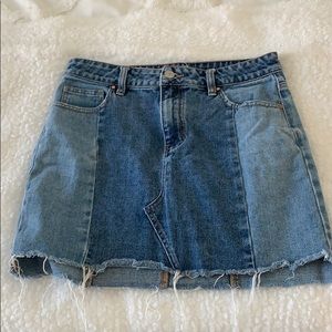 Jean skirt